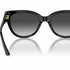 Occhiali da sole Jimmy Choo JC 5018U - 54 mm, montatura nera con lenti grigio scuro