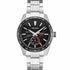 Seiko Presage SPB221J1 Men's Automatic GMT Watch - Black Dial, Stainless Steel Bracelet