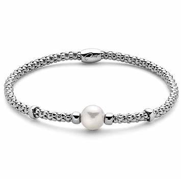 Miluna PBR2992-M Bracciale da donna - Argento 925 con perle bianche