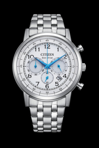 Citizen CA4630-53A Eco-Drive Chronograph Watch - White Dial