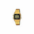 Casio LA-680WEGA-1ER Retro Digital Watch - Gold Stainless Steel Bracelet