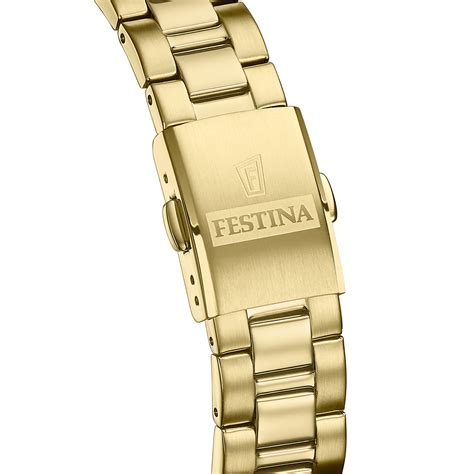 FESTINAFestina F20557/2 Women's Classic Watch – Gold Stainless Steel, 31mm, QuartzWATCHESEcecile