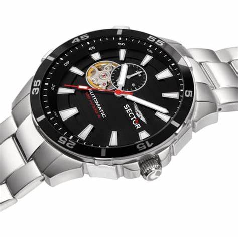 Sector ADV2500 R3223243001 Men's Automatic Watch - Stainless Steel, Black Dial