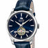 Jaguar J966/3 Men's Automatic Watch - Blue Dial, Blue Leather Strap