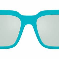 Dolce & Gabbana DG6184 3346/65 Unisex Sunglasses - Azure Frame, Light Blue Mirrored Silver Lenses