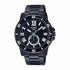 Casio MTP-VD200B-1BUDF Men's Watch - Black Dial, Stainless Steel Bracelet