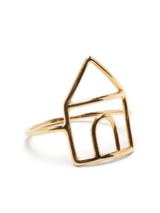 ALIITAAliita Casita Pura Ring RIPU220000YG09K – 9kt Yellow Gold, Handmade in ItalyBIJOUXEcecile