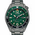 Citizen Eco-Drive AW1717-81X Orologio da uomo - 44 mm, cassa e bracciale in acciaio, quadrante verde