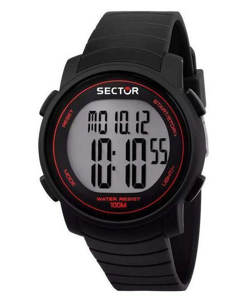 SECTORSector EX - 31 R3251543001 Men's Digital Watch 44mm Black Case, Polyurethane StrapWATCHESEcecile