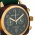 Briston Clubmaster Classic Chronograph 40mm British Green Dial Watch 15240-SA-T-10-NBG