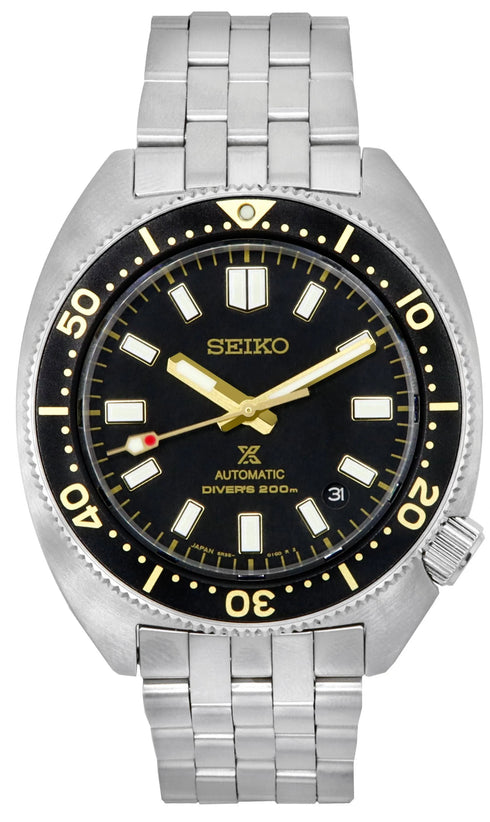 Seiko Prospex SPB315J1 Reloj de buceo automático para hombre - Acero inoxidable, esfera negra
