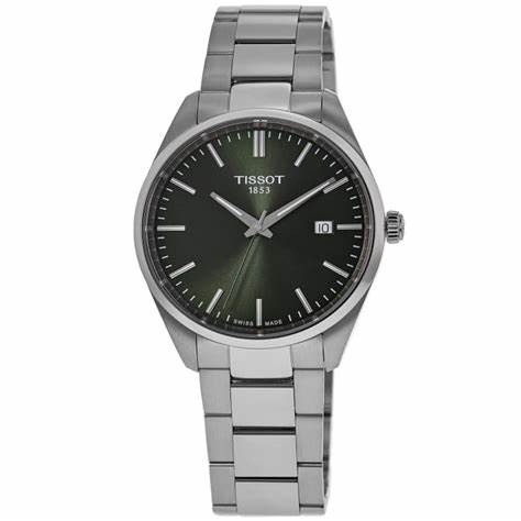 Tissot PR 100 Quartz T150.410.11.091.00 – Green Dial, Stainless Steel Bracelet