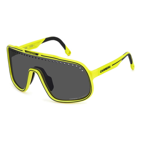 CARRERACarrera C SPORT 02/S 4CW/IR Unisex Sunglasses - Yellow Black Frame, Grey LensesEYEWEAREcecile