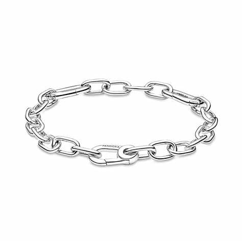 Pandora ME Bracciale a catena a maglie piccole - Argento, misura 20 cm