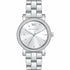 Michael Kors Corey MK7347 Women's Silver-Tone Watch - Crystal Embellished