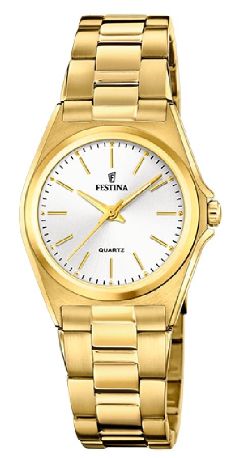 FESTINAFestina F20557/2 Women's Classic Watch – Gold Stainless Steel, 31mm, QuartzWATCHESEcecile
