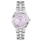 Bulova 96M170 Women's Watch – Silver Steel, Lilac Dial, Sapphire Crystal, 32mm