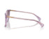 Ralph by Ralph Lauren RA 5293 Women's Sunglasses – Shiny Striped Purple Frame with Gradient Violet Lenses