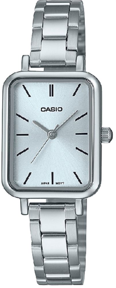 CASIO & VINTAGECasio LTP - V009D - 2EUDF Women's Stainless Steel Watch - Blue Dial, Rectangular CaseWATCHESEcecile