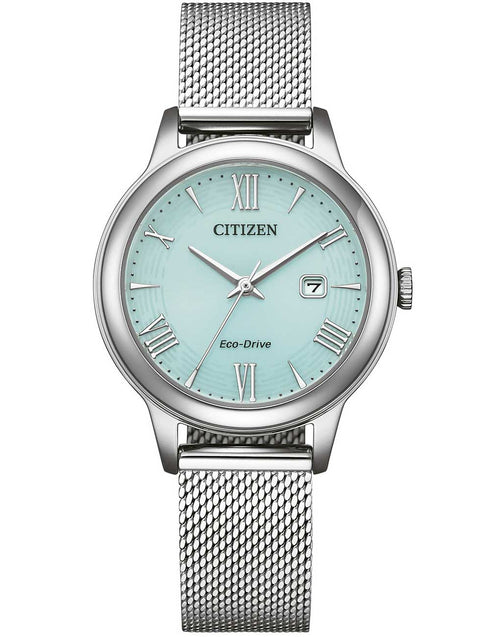 CITIZENCitizen EW2621 - 75M Eco - Drive Women's Watch - Light Blue Dial, Milanese BraceletWATCHESEcecile