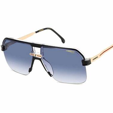 CARRERACarrera 1066/S Men's Aviator Sunglasses – Matte Black Frame, Brown Gradient LensesEYEWEAREcecile