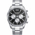 Mark Maddox HM0151-57 Men's Chronograph Watch - Steel Bracelet, Black Dial