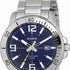 Casio MTP-VD01D-2BVUDF Herren Analog Uhr - Edelstahlarmband, Blaues Zifferblatt