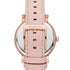 Michael Kors Corey MK2987 Women's Rose Gold-Tone Watch - Pink Leather Strap