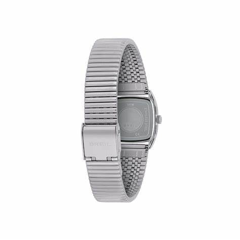 Breil Stylize TW2050 Women's Quartz Watch - Black Dial, Stainless Steel Bracelet