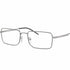 Emporio Armani EA1153 3045 56 Men's Eyeglasses - Matte Silver Frame, Clear Lenses