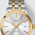 Tissot Classic Dream Swissmatic Men's Watch - Silver Dial, Two-Tone Stainless Steel Bracelet