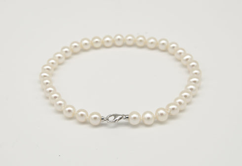 Miluna 1MPE555_17NL583 Bracciale - Oro bianco 18 carati e perle bianche