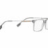 Burberry BE 2339 3028 55 Occhiali da vista da uomo - Montatura rettangolare in acetato grigio