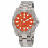 Gucci Dive YA136355 Men's Watch – Orange Dial, Stainless Steel Bracelet