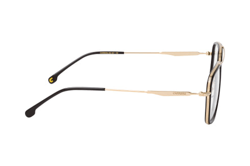 Carrera 280 807 Men's Eyeglasses – Black Metal Frame, Rectangular Design