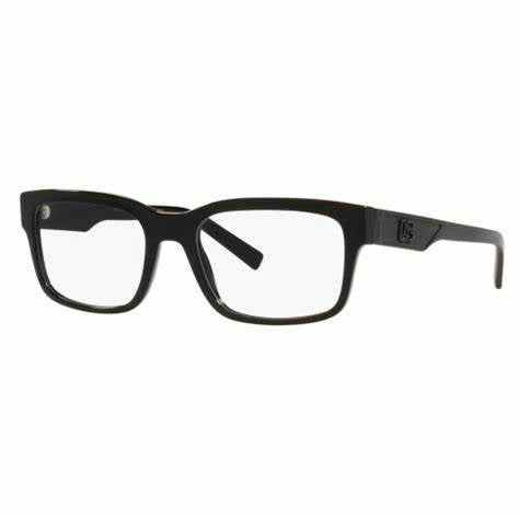 Dolce & Gabbana DG3352 501 Occhiali da vista da uomo - Montatura nera, 57mm