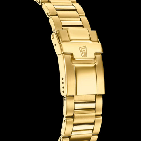 Festina F20634/4 Men’s Timeless Chronograph – Gold Stainless, Green Dial 45 mm