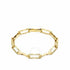 Gucci Link to Love 18k Yellow Gold Wide Chain Bracelet - 16cm Length