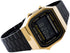 Casio Vintage A168WEGB-1BEF Gold & Black Digital Watch - Stainless Steel Bracelet