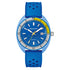 Bulova 98B445 Men's Snorkel Watch – Blue Hybrid Ceramic, Blue Dial, 100m WR