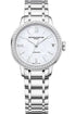 Orologio automatico da donna Baume & Mercier Classima MOA10479 - Quadrante in madreperla, lunetta con diamanti incastonati, bracciale in acciaio inossidabile