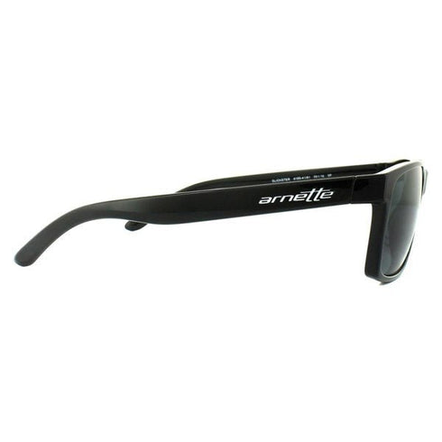 ARNETTEArnette Slickster AN4185 Sunglasses - Shiny Black Frame, Polarized Grey LensesEYEWEAREcecile