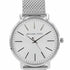 Michael Kors MK4338 Women's Pyper Silver-Tone Mesh Watch