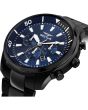 Sector Oversize R3273602016 Men's Chronograph – 48mm Black Steel, Blue Dial