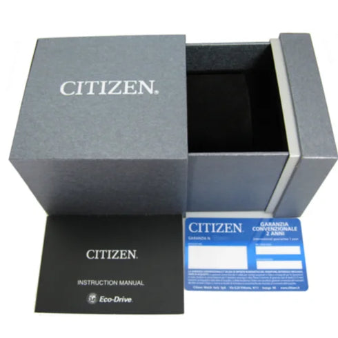Citizen CA4690-51A Men's Super Titanium Chronograph Watch – White Dial, Sapphire Crystal