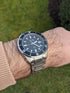 Bulova Marine Star 98B203 Men's Watch - Black Dial, Stainless Steel Bracelet