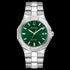 Bulova 96B464 Men's Automatic Watch – Green Dial, 40mm Steel Case, 100m WR