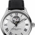 Frederique Constant Classics Heart Beat Automatic FC-310MC5B6 Men's Watch – Silver Dial, Black Leather Strap