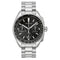 Bulova Lunar Pilot 96K111 Cronografo - Quadrante nero, cassa in acciaio da 43,5 mm, cinturino in pelle extra