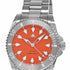 Gucci Dive YA136355 Men's Watch – Orange Dial, Stainless Steel Bracelet